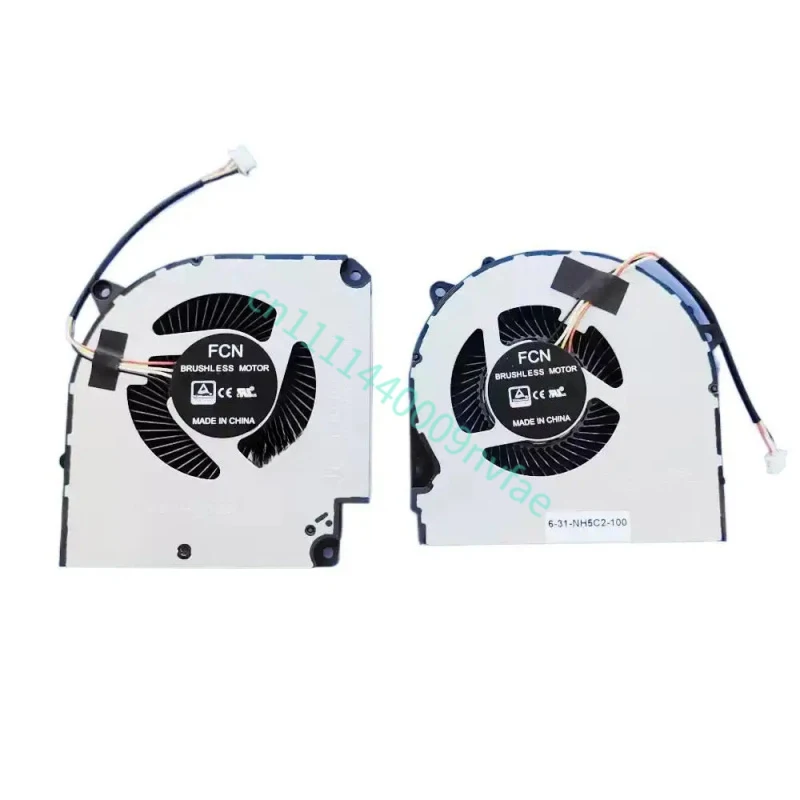 Laptop Cpu+Gpu Cooling Fan For HASEE Z7-CT7NA Z6 Z8-CT7NA CT7NT CR7N1 G7-CT7NA G7-CT5NA Z7/G7-CT7NA Z8-CT7NA G8-CT7NA 911MP MT