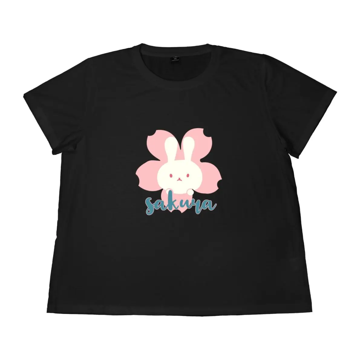 Рисунок 4 - Женская футболка больших размеров с цветочным кроликом