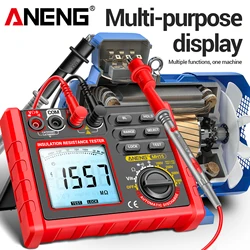 ANENG MH15 High Precision Digital Megohmmeter Insulation Resistance Tester Portable Voltage Meter for Electrical Maintenance