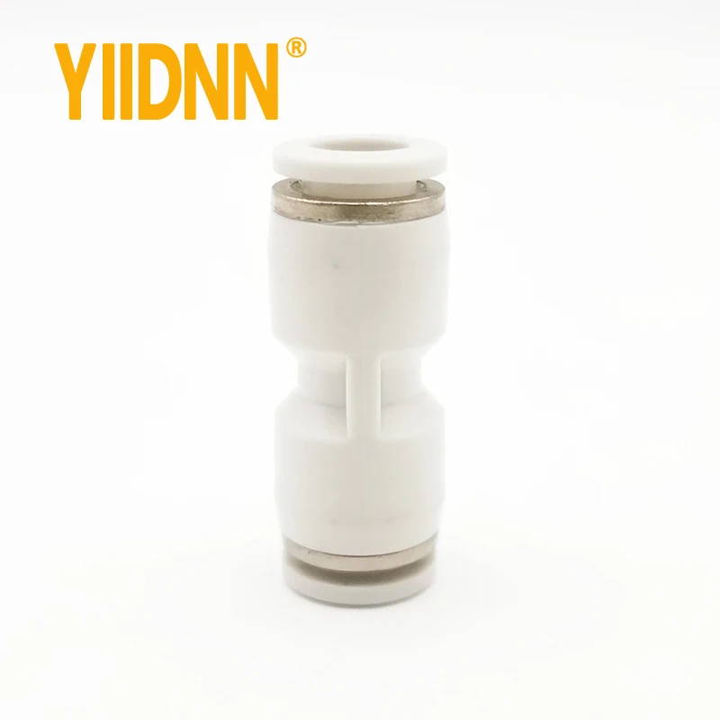 空気圧継手ホースコネクタチューブプラスチックジョイントコンプレッサープッシュインクイックリリースパイプ（4mm、6mm、8mm、10mm、12mm PU継手用）