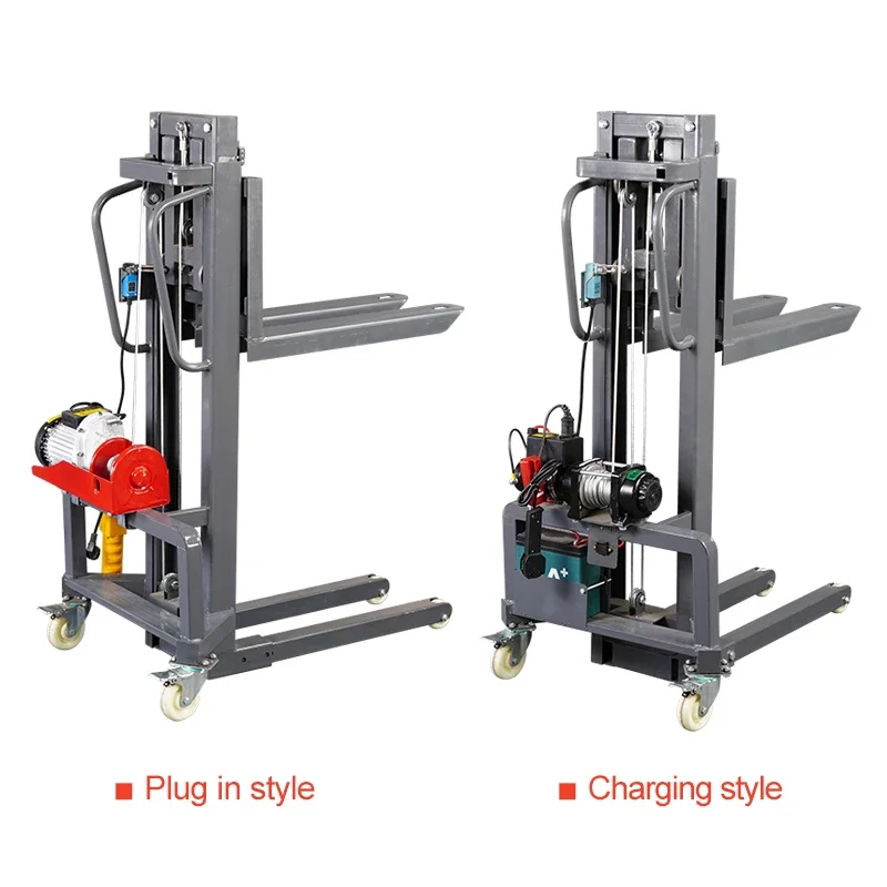 المحمولة 300 كجم المرحلة الصغيرة رفع الصوت مكدس 1.2 متر/1.6 متر انفصال رافعة شوكية حالة جديد