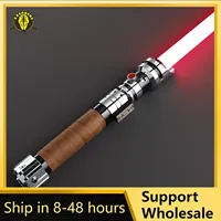 Lightsaber Neopixel Jedi Laser Sword Metal Hilt Heavy Dueling Sensitive Smooth Infinite Changing Hitting Sound LTG Light Saber