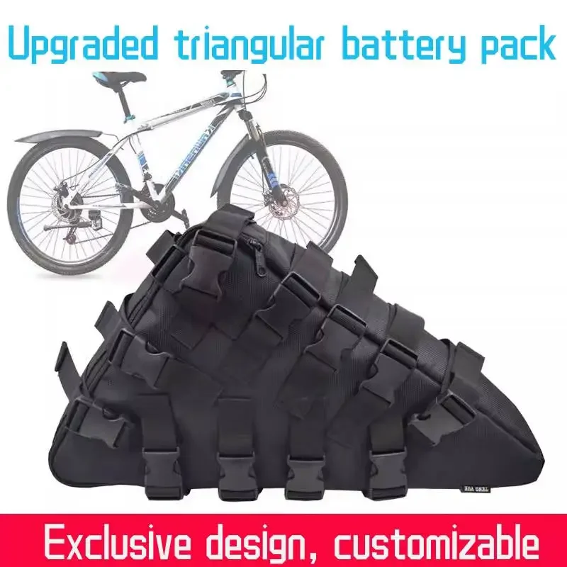 Mountain Bike Triangular Battery Car Beam Package Road Off-road Speeder Accessories Storage Bag