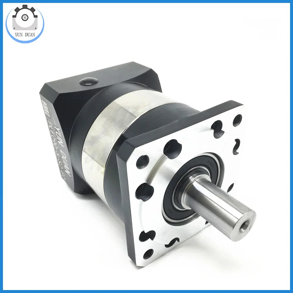 Nema34 عالية الدقة 7-12 arcmin Spur علبة التروس الكوكبية 3:1-100:1 مدخل مخفض الكواكب 12.7/14/16/19 مللي متر 80/90 مللي متر محرك معزز #4