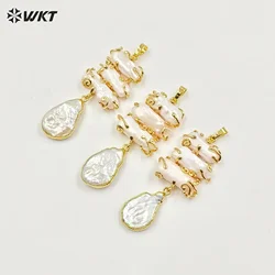 WT-JP353  WKT 2023 Fashion Style Freshwater Pearl Retro Pendant Women Jewelry NEW Accessory Gifts For Party Women Supplies