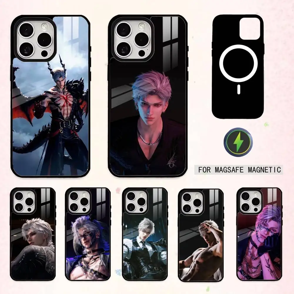 

L-Love D-Deepspac Rafayel Sylus Phone Case For iPhone17,16,15,14,13,12,11 Plus,Pro Max Magnetic For Magsafe Wireless Charging