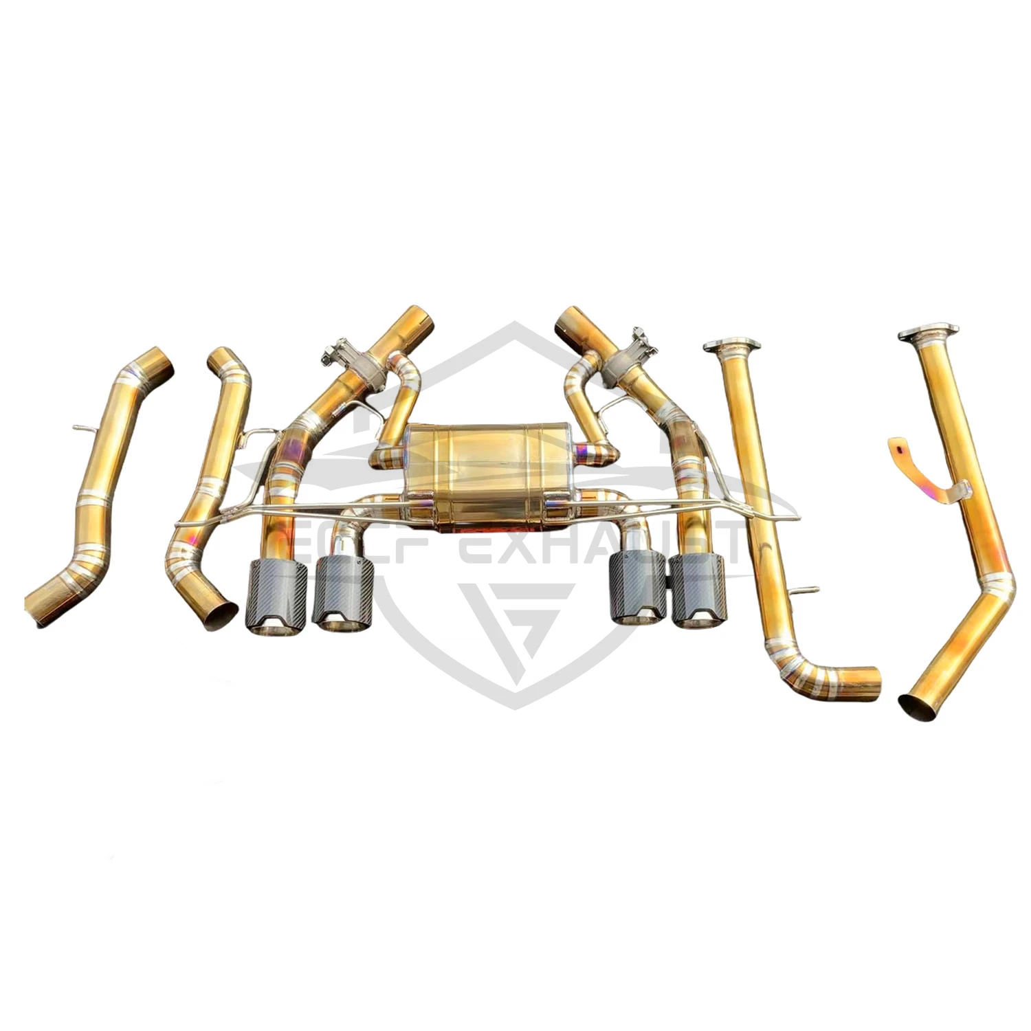 

ECCF Sporty Valvetronic Exhaust Titanium Catback Exhaust For BMW M2 G87 Aggressive Sound Performance Upgrade Easy Installation