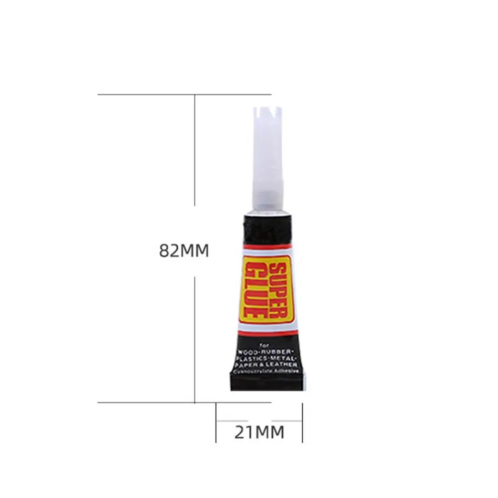 12Pcs Portable Cyanoacrylate Super Glue Quick Drying Instant Strong Bond Shoe Repair Glue Multipurpose Jewelry Adhesive
