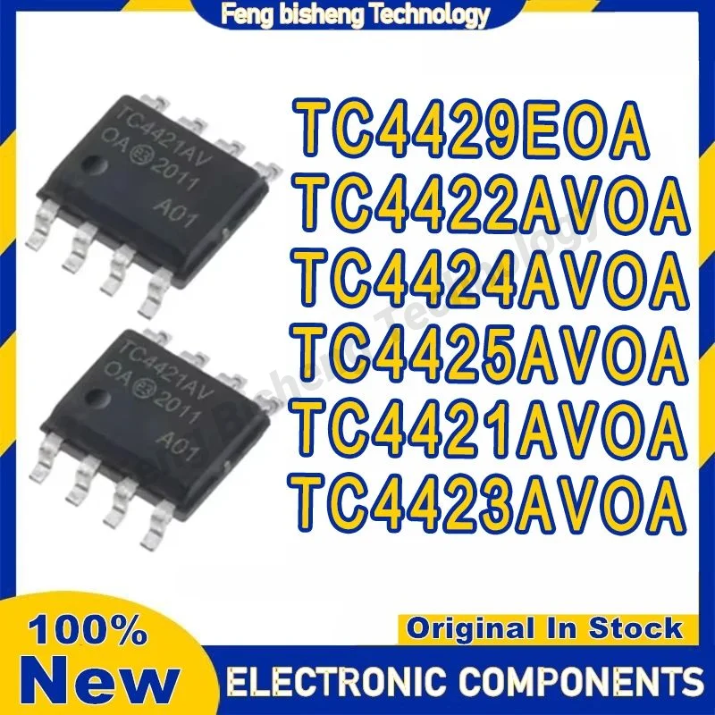 IC 칩 SOP8 재고 TC4421AVOA TC4422AVOA TC4423AVOA TC4424AVOA TC4425AVOA TC4429EOA TC4421 TC4422 TC4423 TC4424 TC4425 TC4429