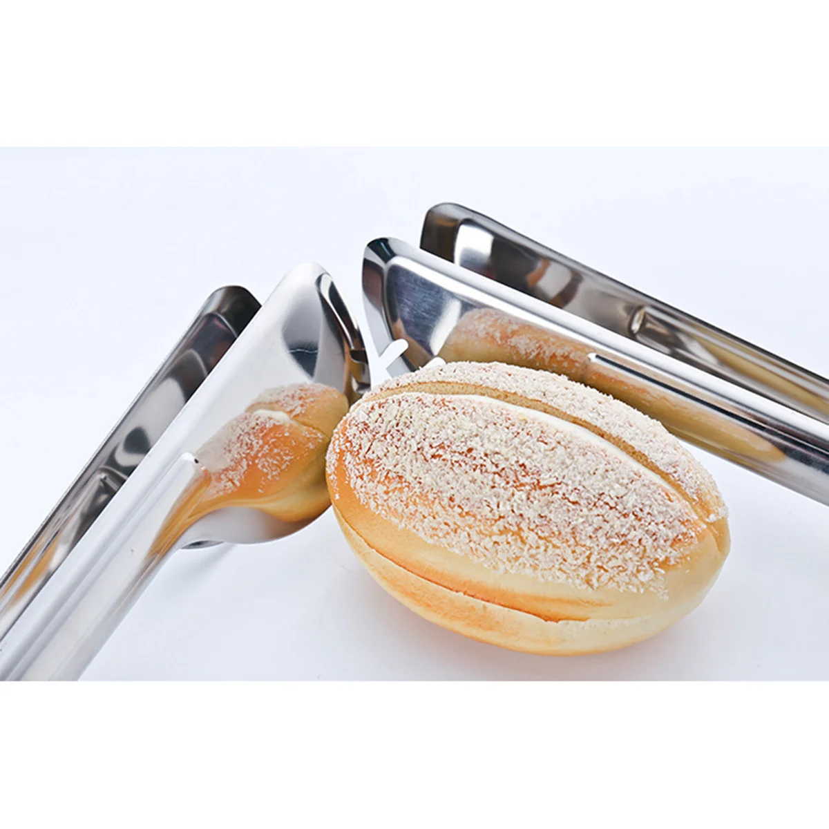 

9Inch Multifunctional Stainless Steel Barbecue Clip BBQ Tong Fried Steak Pie Pizza Bread Meat Clamp Cooking Tool