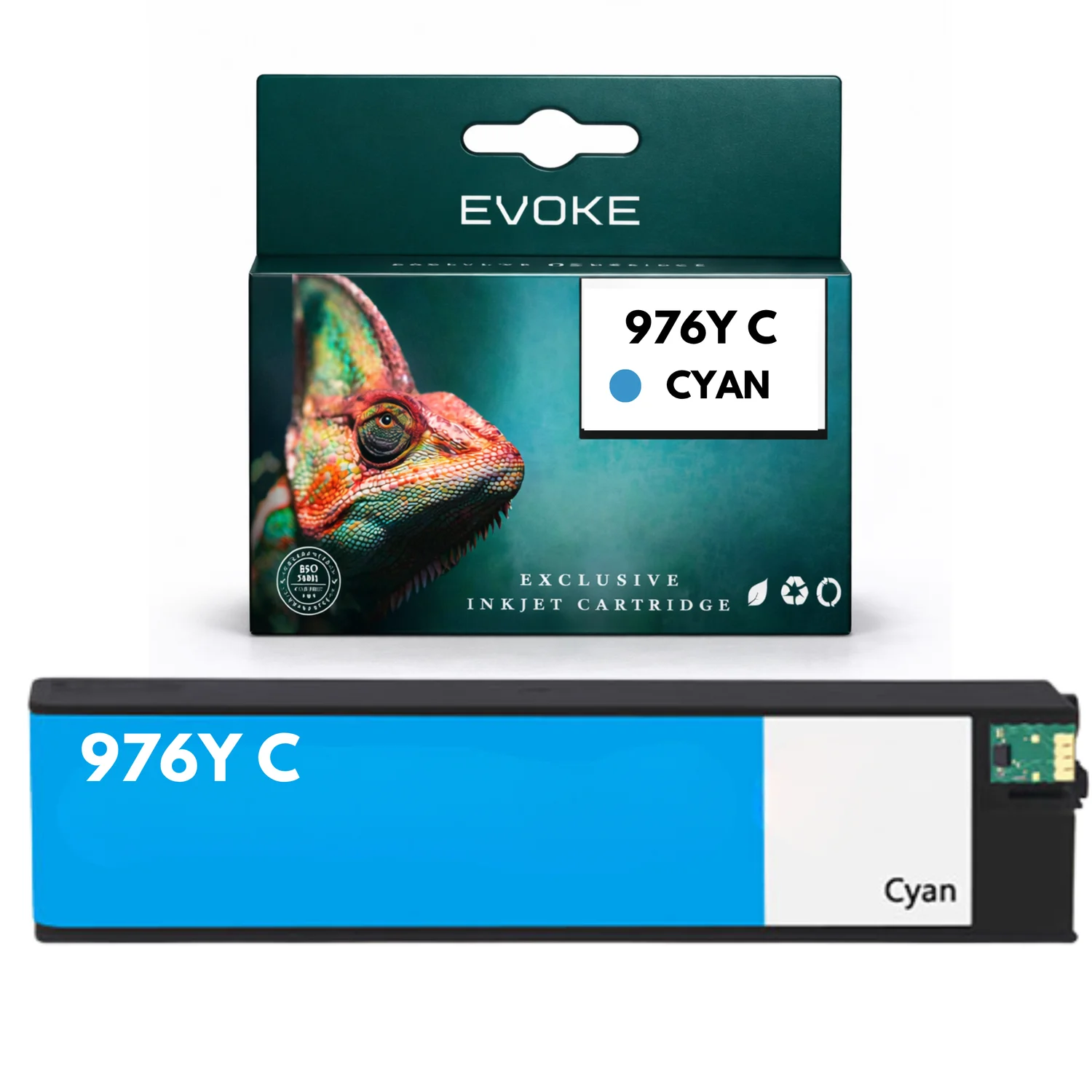 Evoke Compatibele Inkt voor Hp 976Y L0S29Y Cyaan 13000 Pagina's Pagewide P55250Dw P57750Dw