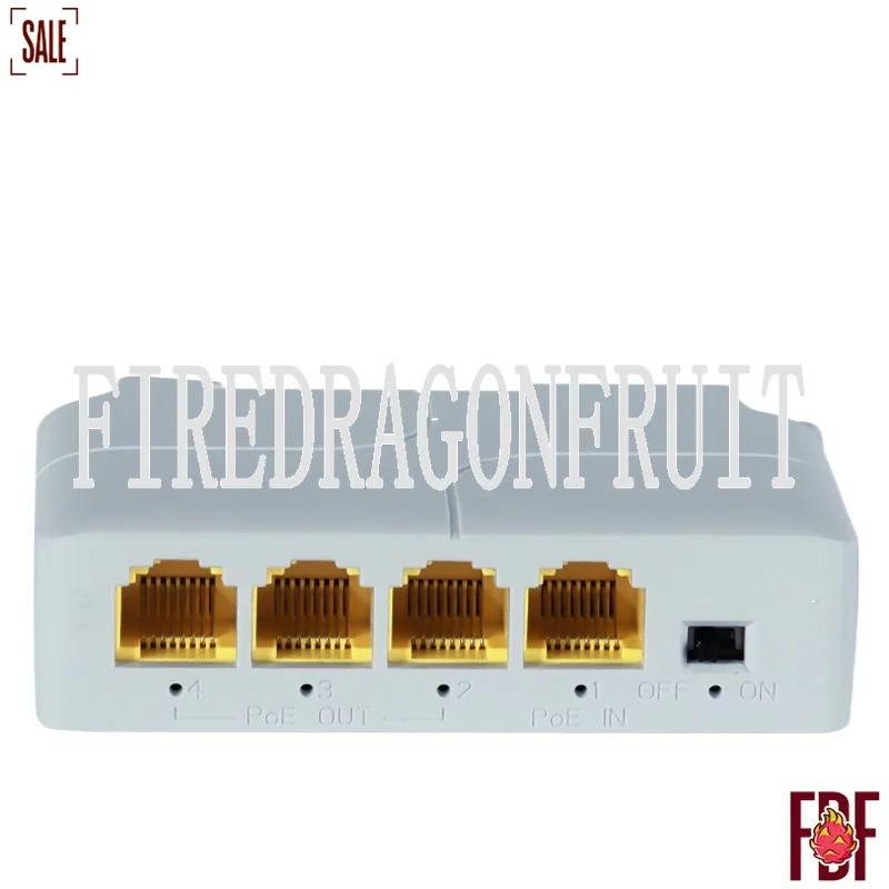 

Outdoor Waterproof Gigabit POE Repeater 1 in 2 Out 100Mbps with DIP Switch Extender Cascade Device108