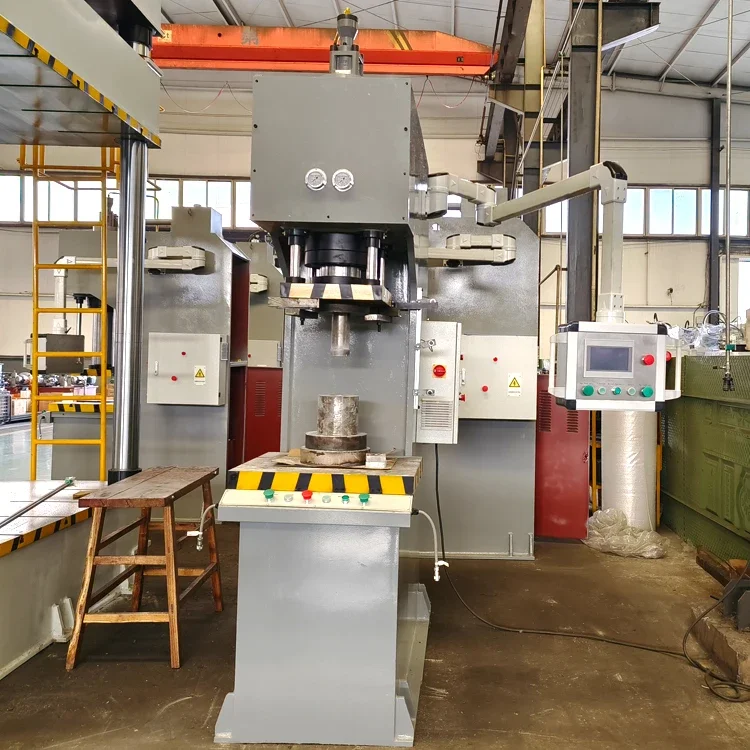 Single column hydraulic press, 63t small single arm oil press, shaping, punching and pressing press