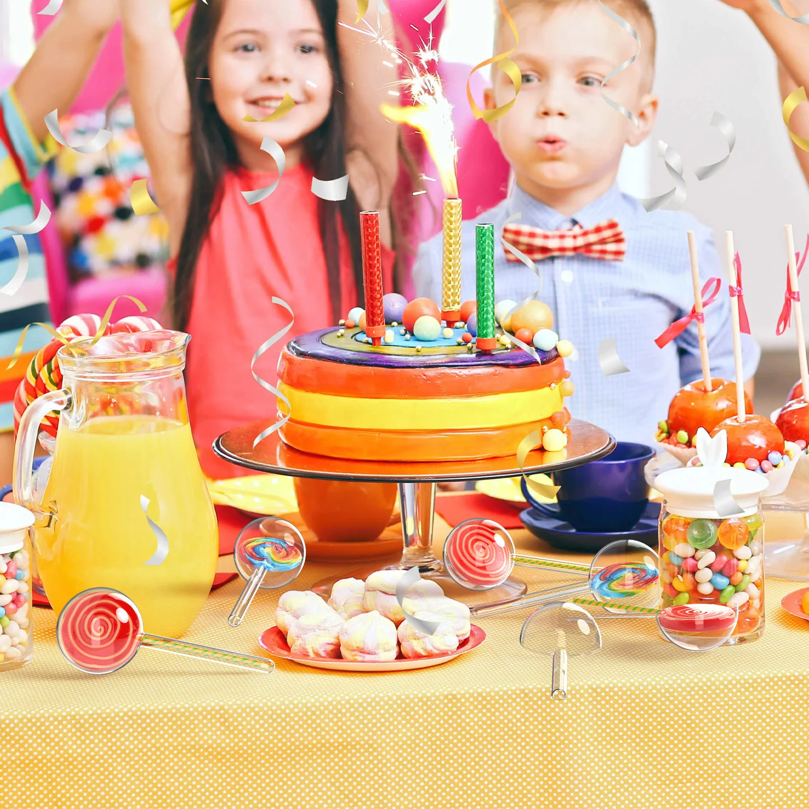 

Candy Clear Case Packaging DIY Boxes Container Empty Lollipop Containers Sweets