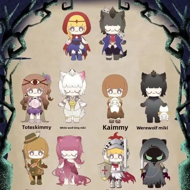 52 لعبة كيمي آند ميكي وولف كيلينغ سلسلة صندوق أعمى ألعاب عصرية ديكور سطح المكتب مادة PVC دمى مصنوعة يدويًا من الصين #3