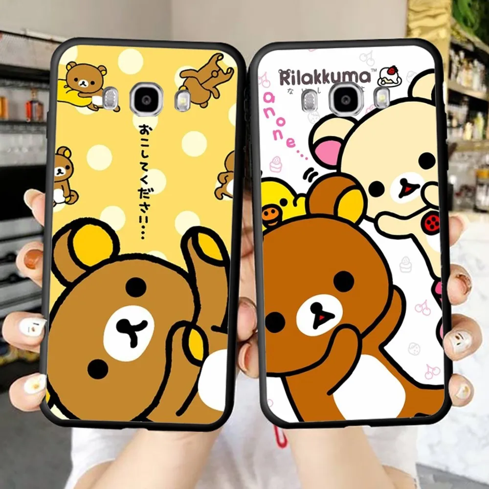 

Cute R-Rilakkuma Phone Case For Samsung J 7 Plus 7core J7 Neo J6 Plus Prime J6 J4 J5 Mobile Cover
