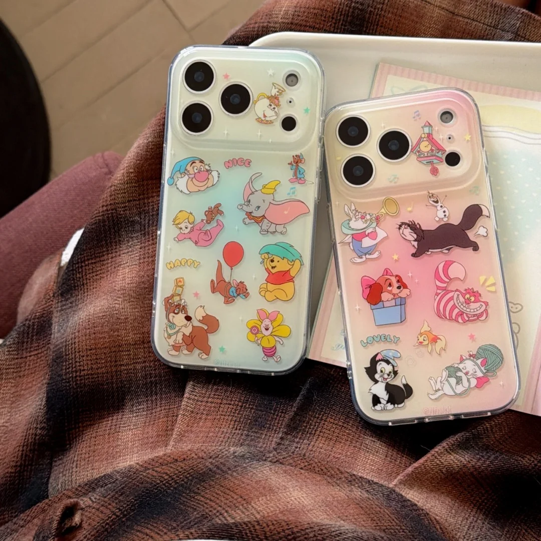 

Cute Disneys Animals Hot Phone Case For iPhone 17 16 15 14 13 12 11 Pro Max Plus Advanced Matte Camera protection Cover