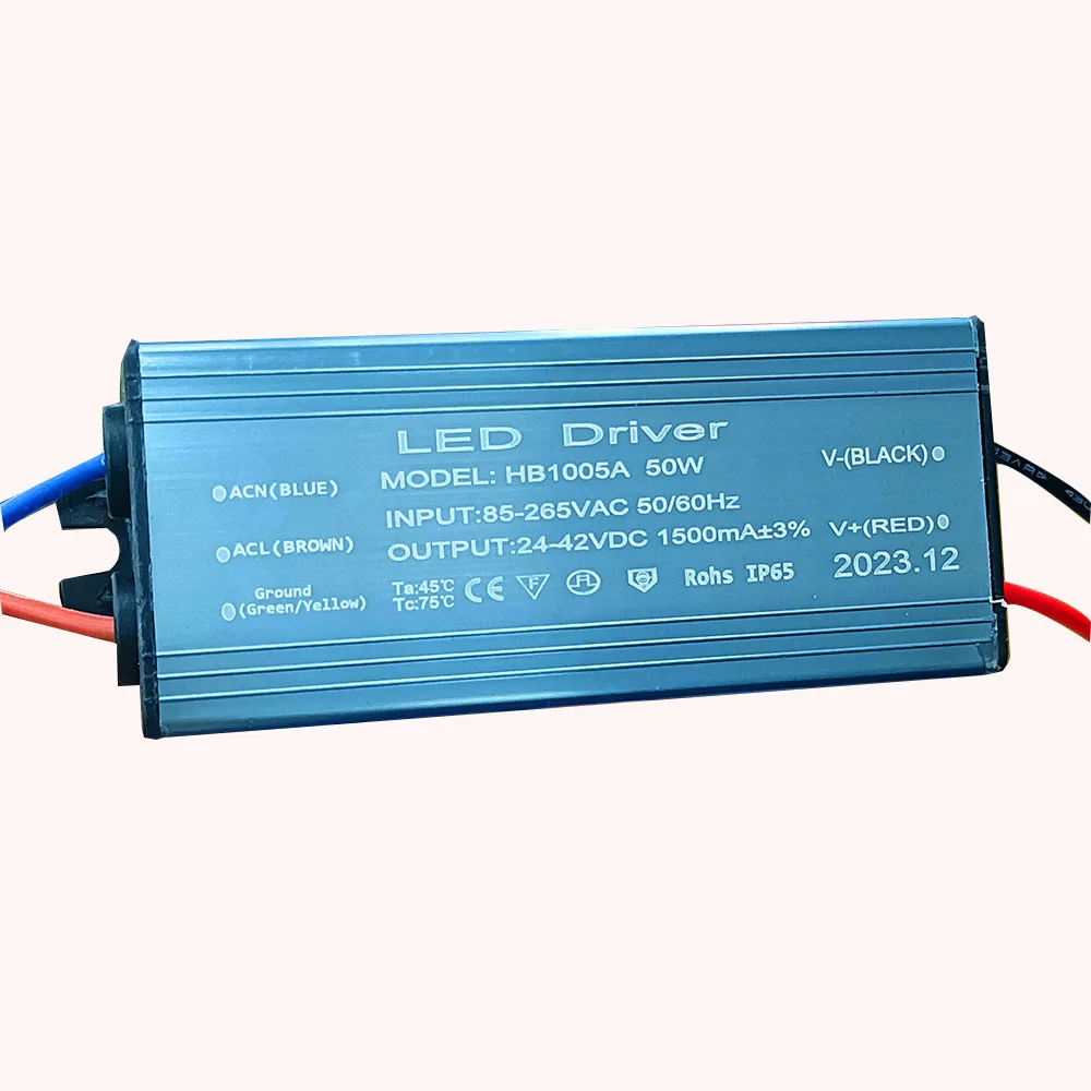 LED Driver 10W 20W 30W 50W 300mA 600MA 900MA 1500MA Power Supply Floodlight  light Transformer IP66 Waterproof Adapter