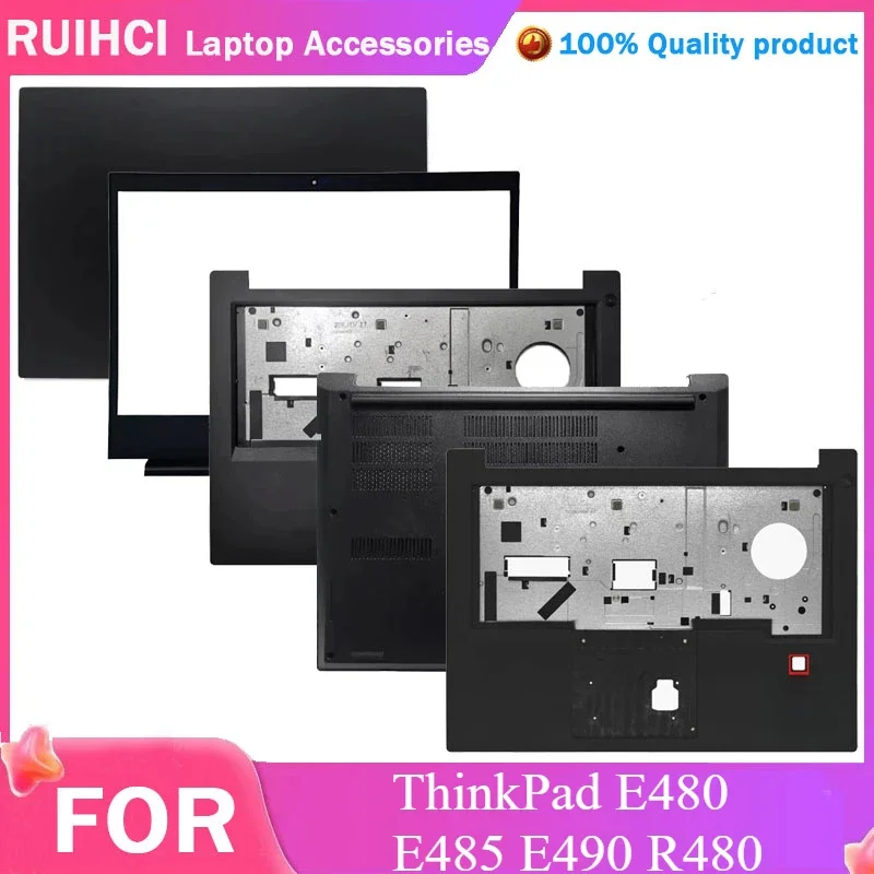 LCD Back/Bezel cover/Palmrest/Bottom Base Cover case FOR Lenovo ThinkPad E480 E485 E490 R480 01LW152 01LW155 01LW157 01LW161