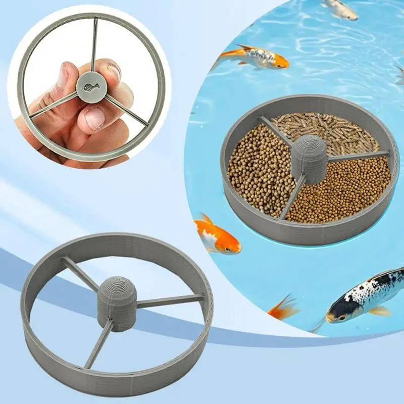 Feeding Ring Floating Food Feeder Round Shape Breeding Tool Tank Accessories For Aquarium Saltwater Freshwater