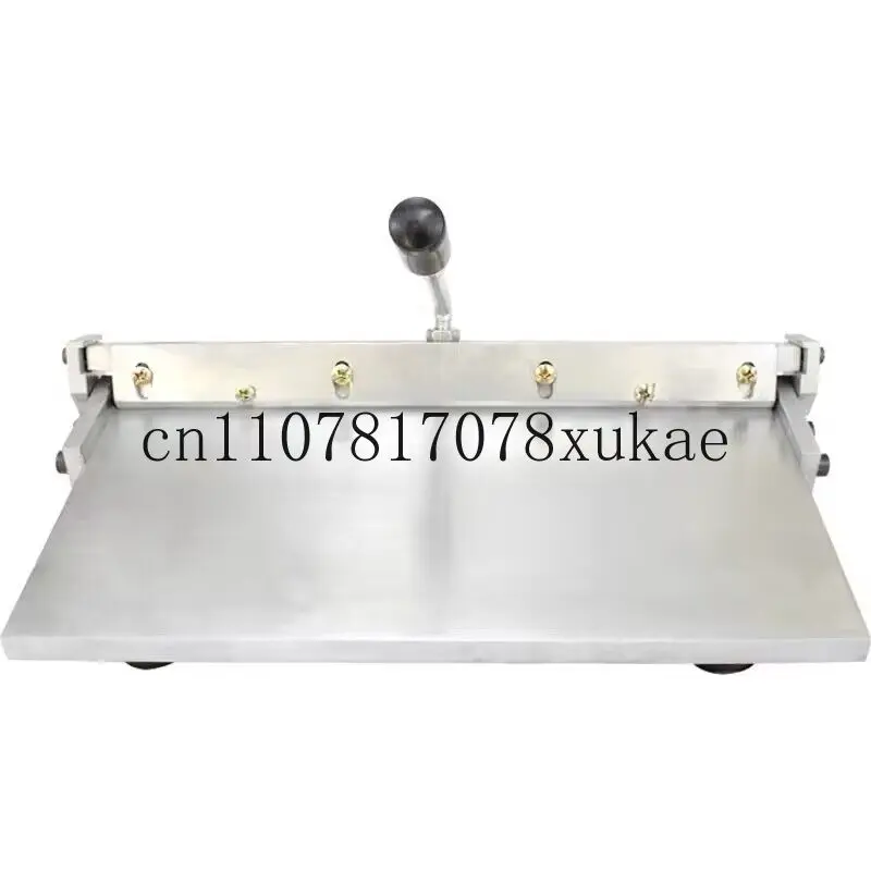 أدوات قابلة للطي، آلة قابلة للطي بحافة يدوية، حقيبة يد محفظة جلدية مقاس 12 بوصة مع آلة تشفيه بلاستيكية