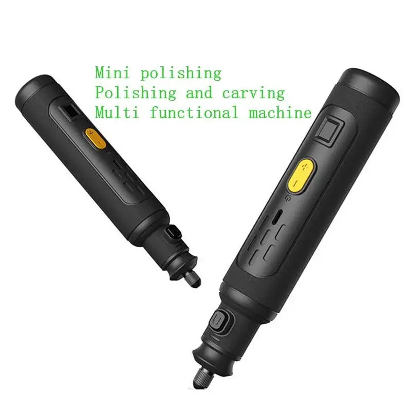 Machine de Polissage et de Meulage Portable à Batterie au Lithium de 8V, Mini Outil de Poche