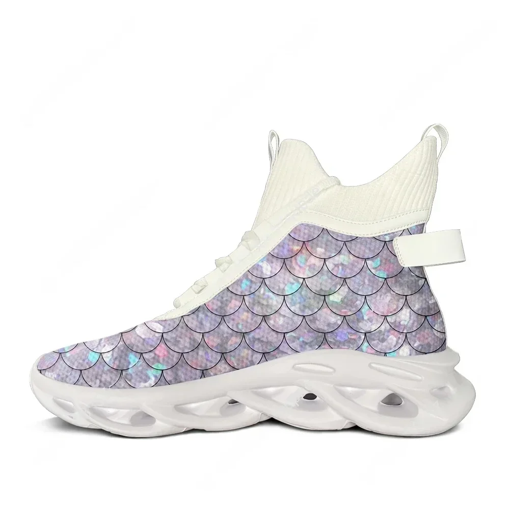 

Кроссовки с зебровым принтом, высокие, в стиле аниме, для мужчин, женщин и подростков, спортивные, для бега, на шнуровке, из сетчатой ткани, обувь на заказ.