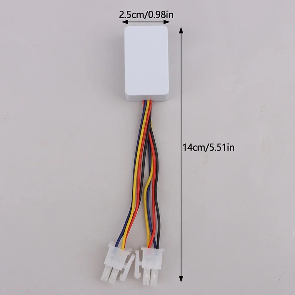 1PC 2 In 1 Square 4Pin Fan Simulator Emulator For L7 S19PRO Z15PRO Cooling Spoofer Fan Replacement Accessory Simulator 14*2.5cm