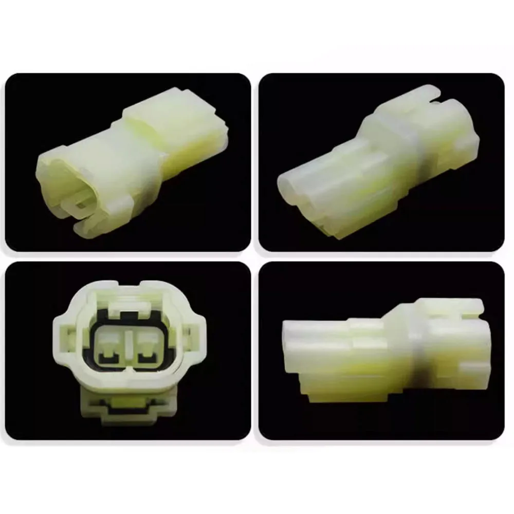 2P Waterproof Connector White for the Automobile Motocycle  Harness plug