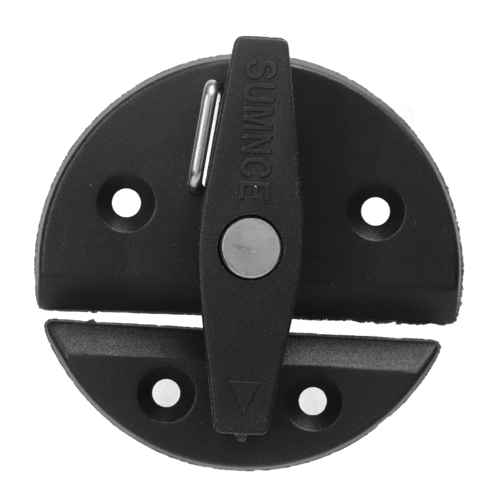 

4 Sets Marine Grade Nylon Boat Cabinet Twist Latch 59mm Round Turn Button Lock Cabinet Turn Button Yacht Door