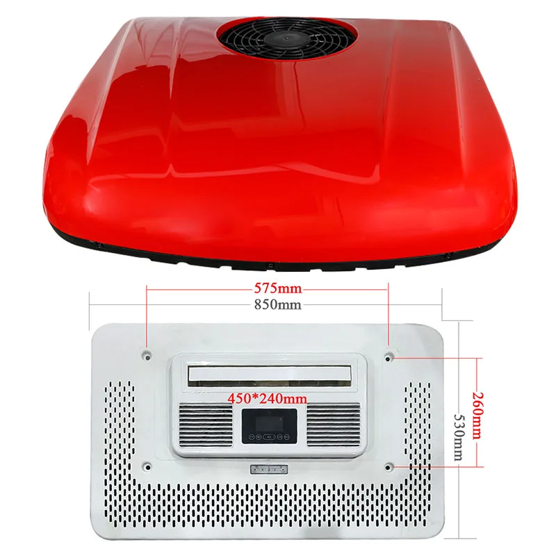 

Roof 12/24v DC Inverter Air Conditioner Caravan Air Conditioning Rooftop Air Conditioner Ac Units