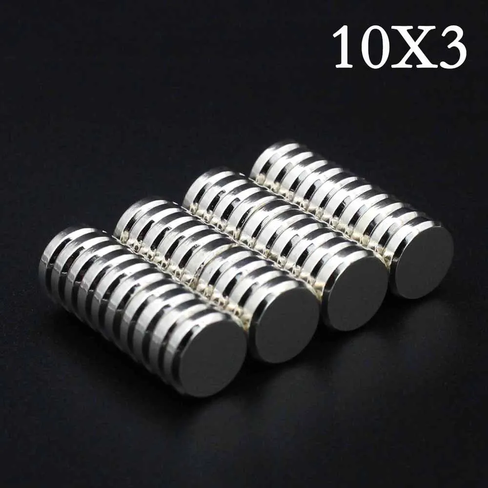 5/10/15/20/25Pcs 10x3 Neodymium Magnet 10mm x 3mm N35 NdFeB Round Super Powerful Strong Permanent Magnetic imanes Disc 10*3