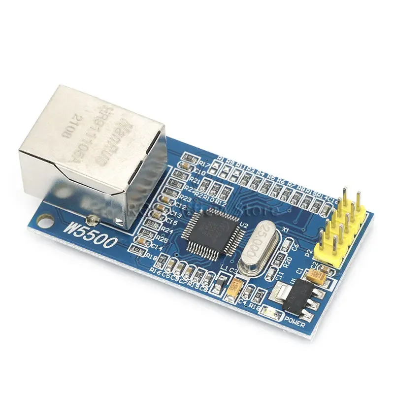 W5500 Ethernet network module hardware TCP / IP 51 / STM32 microcontroller program over W5100