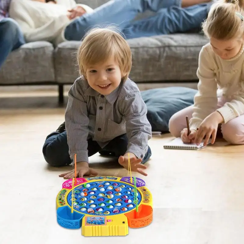 Jeu de pêche avec doigts gagnants, jouet althcoloré pour la famille, pour enfants, jeux de société rotatifs