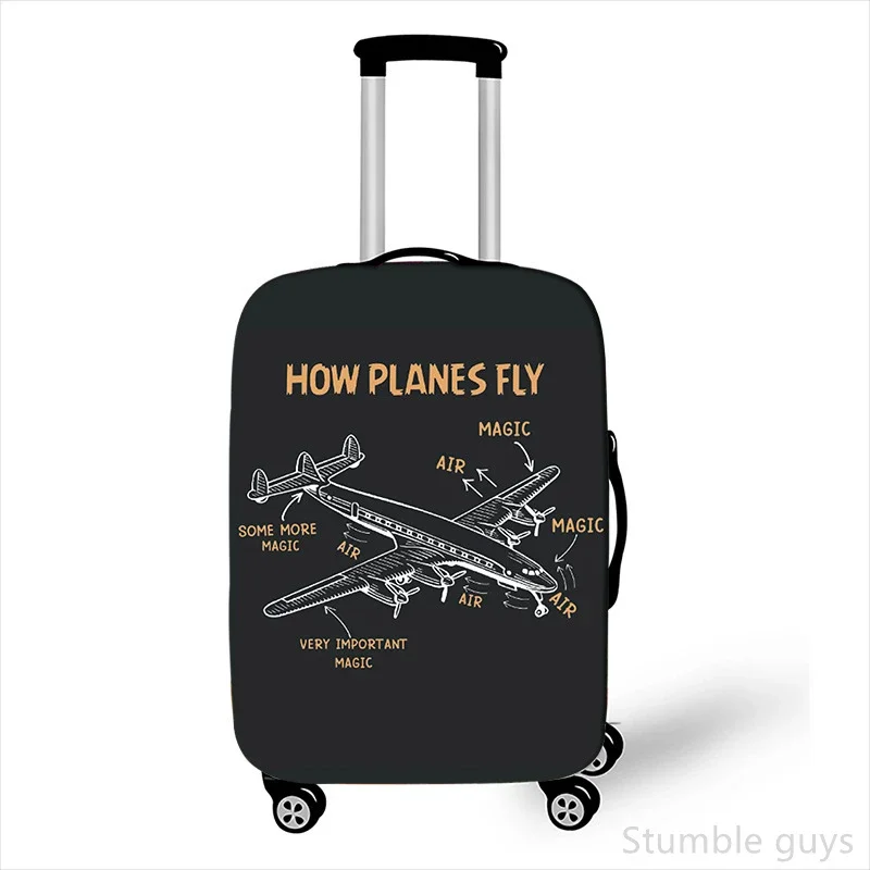 

Elastic Anti-Scratch Suitcase Sleeve Protective Dustproof Durable Washable Luggage Cover Useful For Business Trips 18-32 Inch