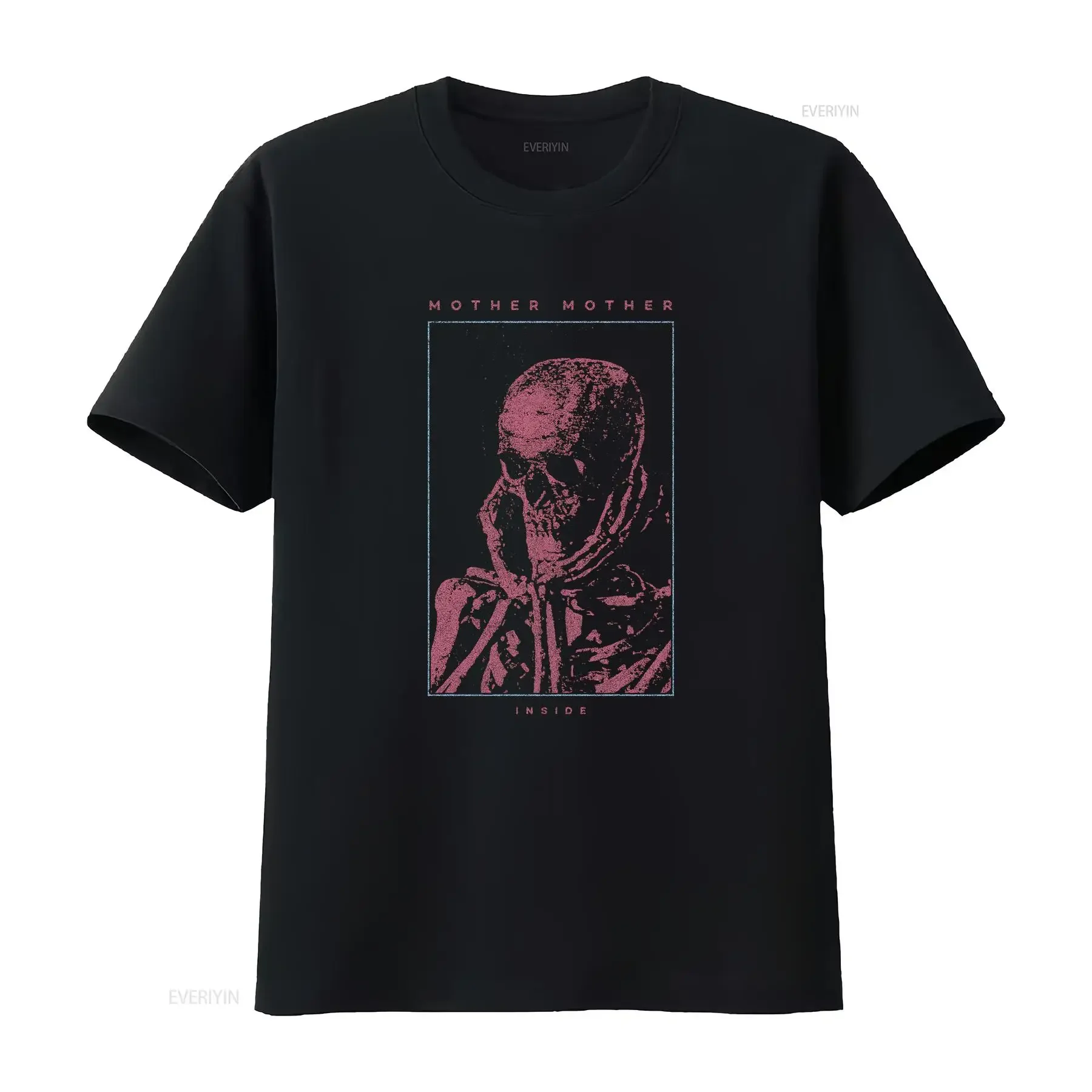 MOTHER Inside Tour 2022 Concert T Shirt Size S Indie Alt Rock Band vintage Washed streetwear homme Top For Everyday Wear