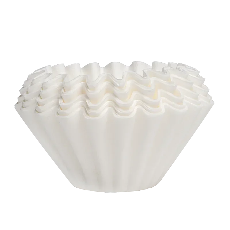 Coffee Pot Filter Paper By Hand Drip Cup 50pcs American Coffee Machine Filter Fan Cake shape&V-shaped image 4