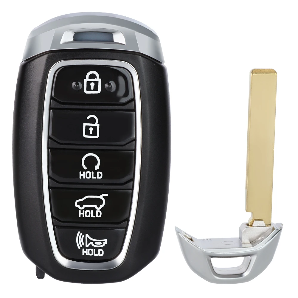 DIYKEY 95440-S1050 dla Hyundai Santa Fe 2019 2020 2021 inteligentny pilot bezkluczykowy 5 przycisków 433 MHz FCC: TQ8-FOB-4F33