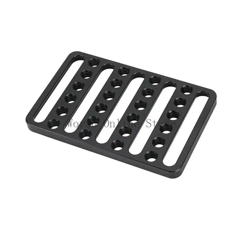 

Aluminum Alloy DSLR Camera Cheese Plate For Various Camera Setsup with Wrench 87HC