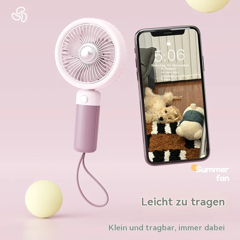 مروحة محمولة مع عمر بطارية ممتد: اختر من بين مجموعة متنوعة من الألوان