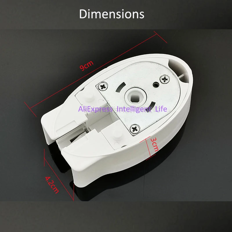 Scatola di trasmissione per binari per tende elettriche, scatola ingranaggi per trasmissione a una coppia adatta per motore elettrico per tende,