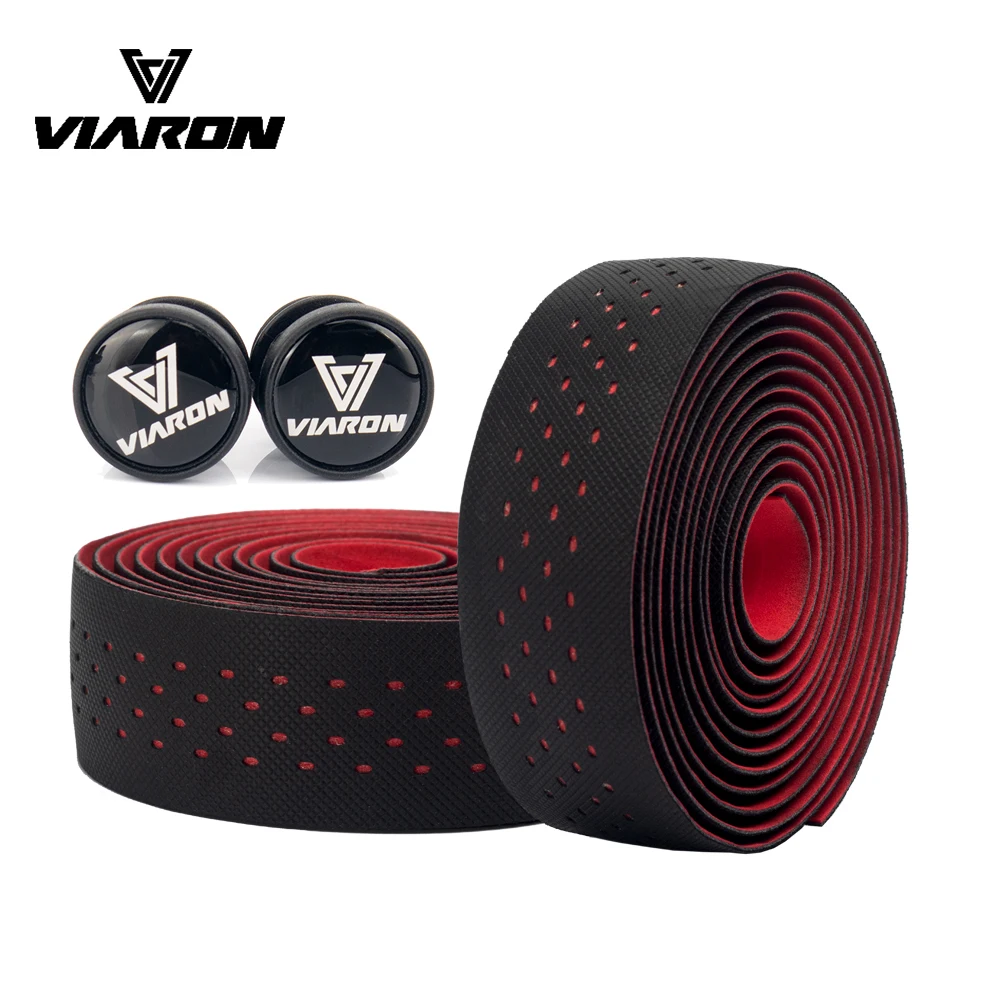 VIARON Road Bike Handlebar Tape Bike Accessories 1 Pair Cycling Soft PU EVA Anti-Slip Bicycle Bar Tape Bycicle Accessories