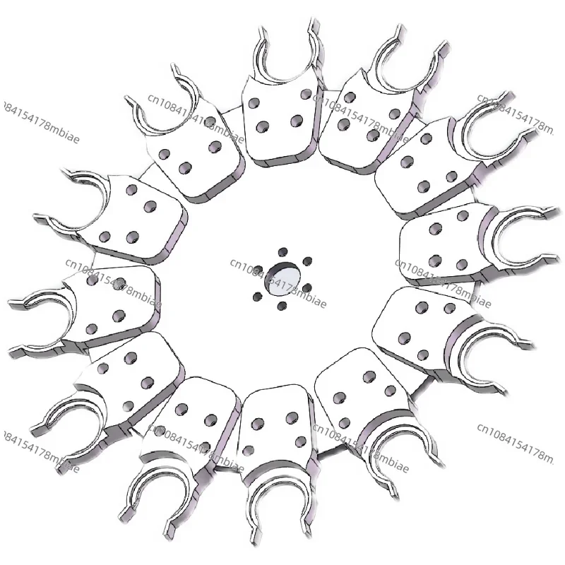 Verarbeitungszentrum Graviermaschine Iso20 Automatisches Wiederbelastungsspindelwerkzeug Zeitschriftenschneiderplatte 12-Messerposition