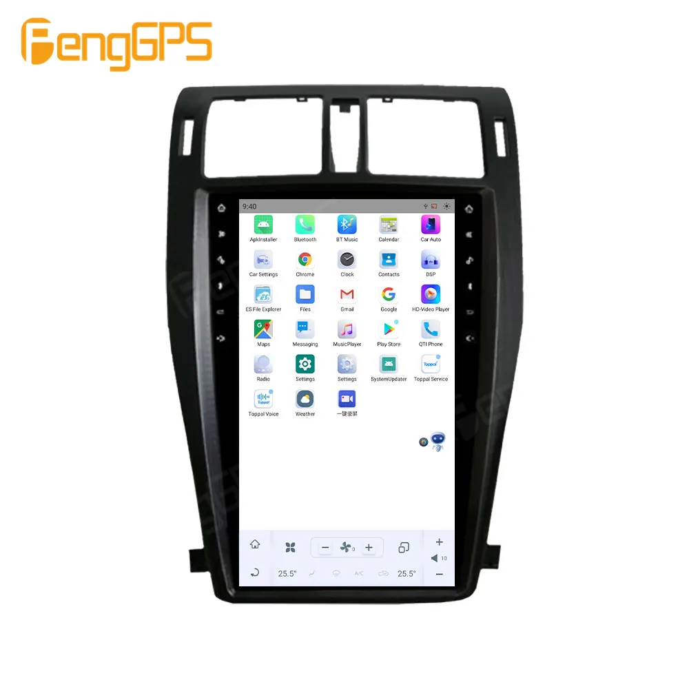 13.6 Inch Android 13 Vertical Screen For Toyota Crown 2010-2013 Car Radio Multimedia Stereo Video Player GPS Head Unit Carplay
