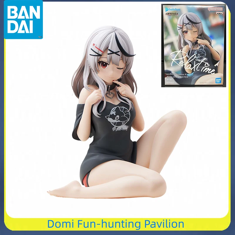 

Bandai Original BANPRESTO Hololive Relax Time Anime Figure Sakamata Chloe Finished Model Collectible Toy Gift for Kids Ornaments