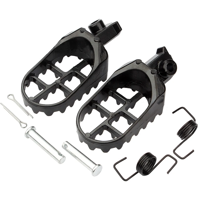 Motorcycle Footpegs Rest Foot Pegs Pedal Footrest for Yamaha Honda XR CRF 50 70 80 100 PW 50 80 TW200 YZ 80 125 250 TTR 50E 90E