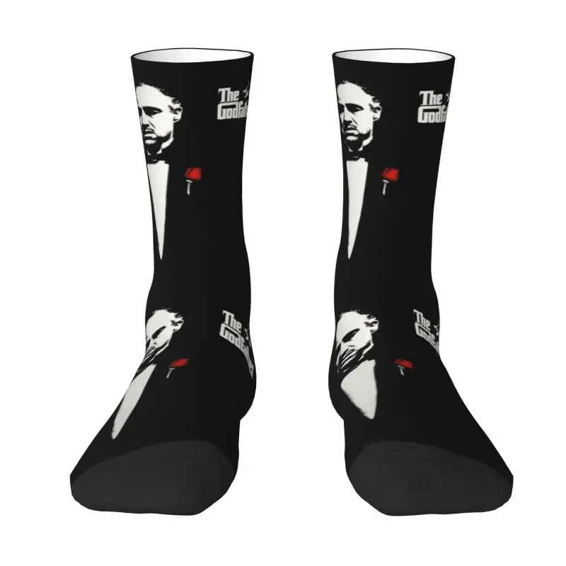 The Godfather Artwork Dress Socks Men's Women's Warm Fashion Movie Crew Socks