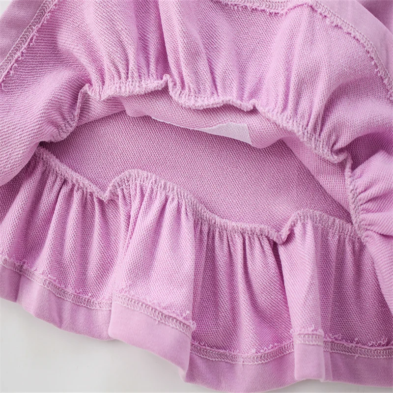 Jumping Meters 2-7T Ice Cream Autumn Winter Girls Sweatshirts For Baby Long Sleeve Children\'s Clothing Embroidery Hooded Shirts