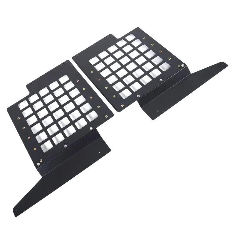 

For 2004-2018 Land Rover Defender 110 Rear Cargo Area Side Bag Racks Trunk Organizer Storage Rack Aluminum Alloy Car Accessories