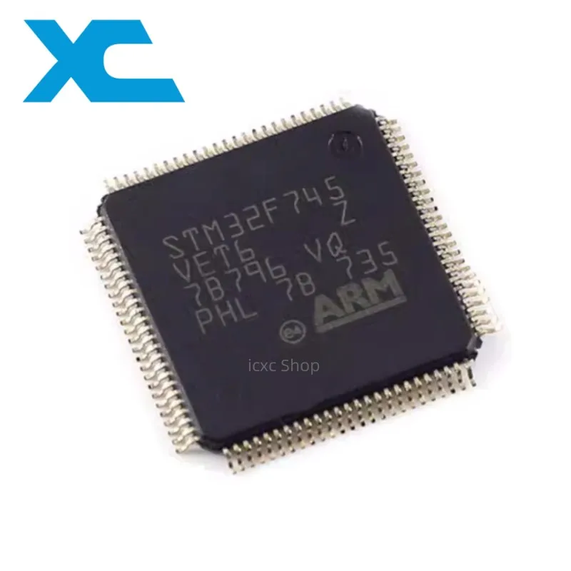 

STM32F745VET6 TFBGA-100 32-bit microcontroller chip ARM 216MHz